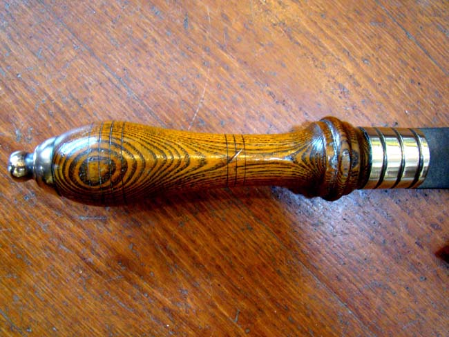 A fine Victorian cleaver with oak handle circa 1875 — image 2